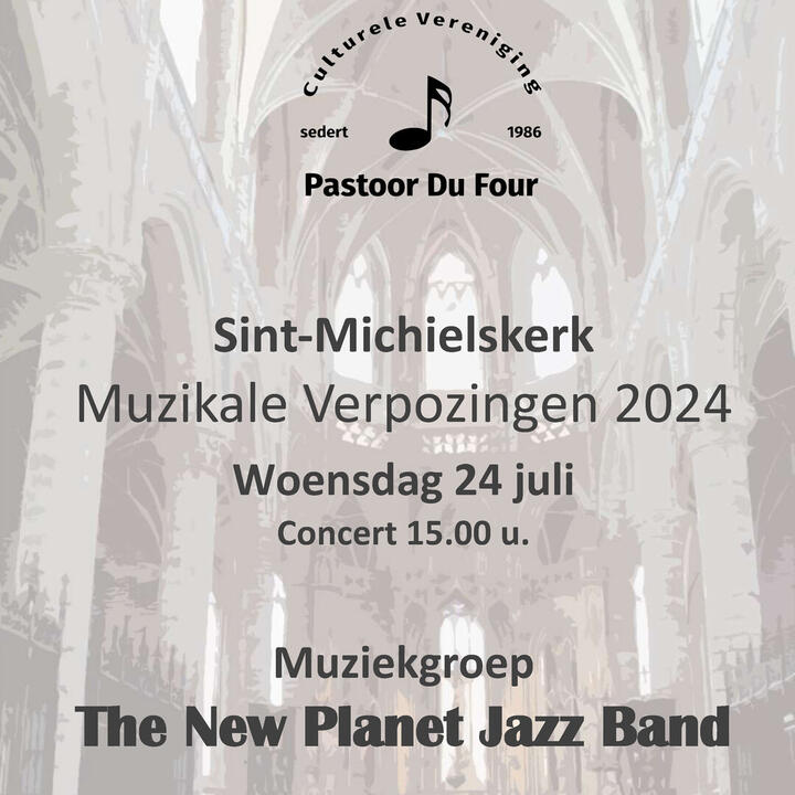 Affiche MV 240724 - The New Planet Jazz Band