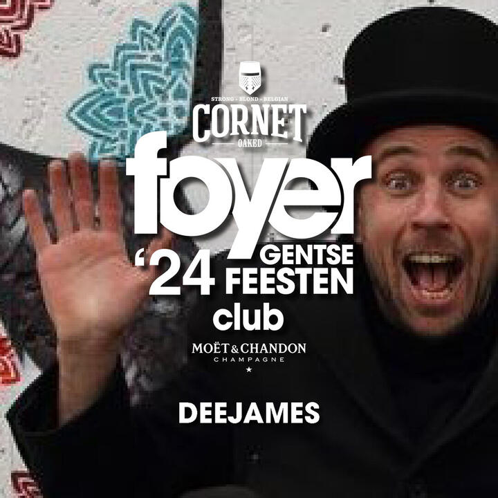 Club Foyer op 20 juli: Deejames