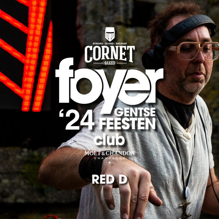 Club Foyer op 25 juli: DJ Red D